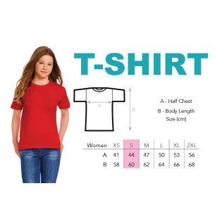 T-Shirt modèle femme S avec logo de l'école - EPASC