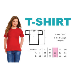 T-Shirt modèle femme L avec logo de l'école - EPASC